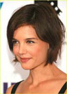 Katie Holmes choppy bob